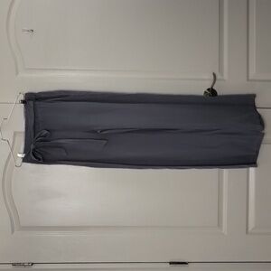 Thread & Supply flint stone blue size XS wide leg elastic waist pants w/tie